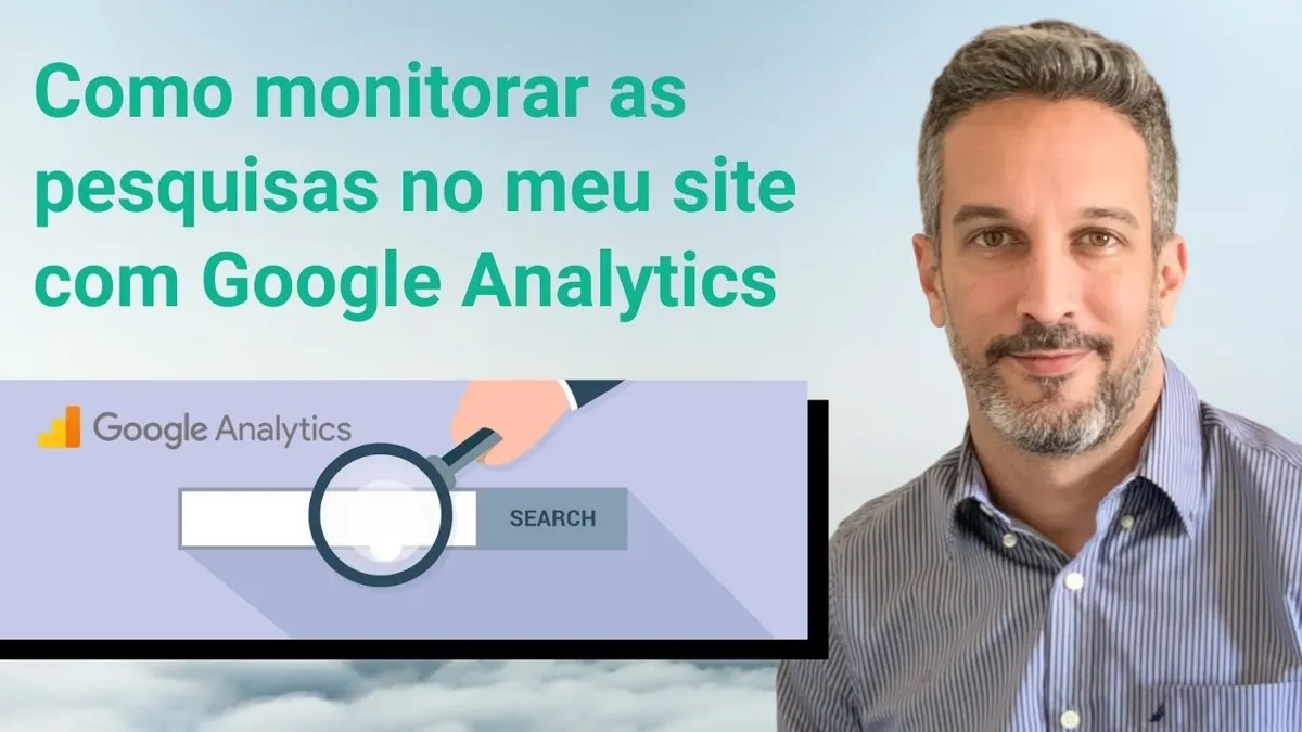 Como monitorar as pesquisas no meu site com Google Analytics