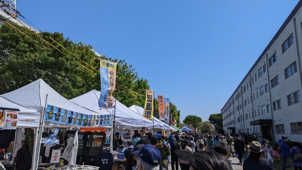 練馬駐屯地のイベントに行ってきました
