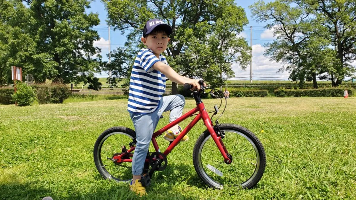 子供の自転車は軽さが正義
