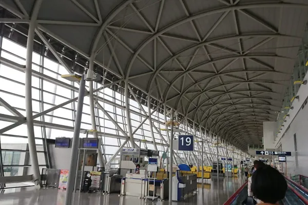 人生初の飛行機
