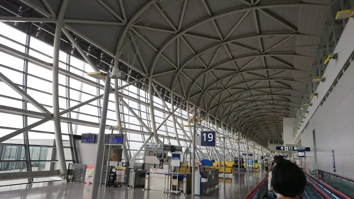 人生初の飛行機