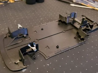 【プラモ製作記】タミヤ 1/24 メルセデスAMG GT3 \HARIBO\ #3