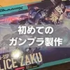 GQuuuuuuXに感動したので初ガンプラを作る