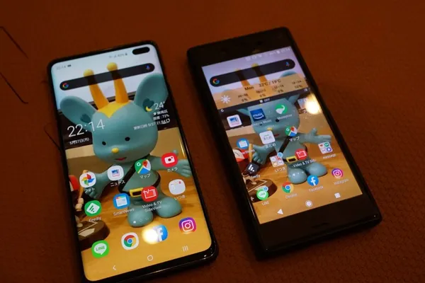 Galaxy S10+に機種変更しました。