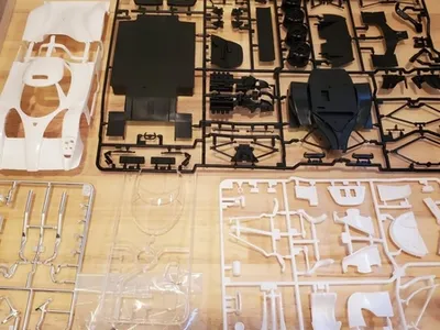 【プラモ製作記】タミヤ 1/24トヨタ GT-one TS020 #1