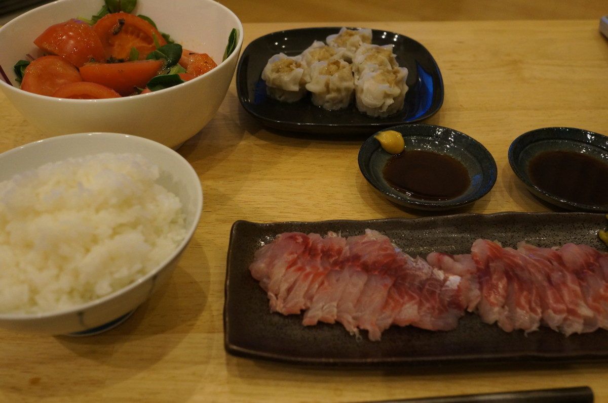 【本日のエサ】火すら使わず・・・