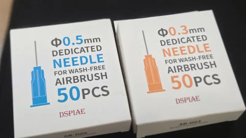 セットで入ってたニードル 50個入りなので使い捨て感覚?
