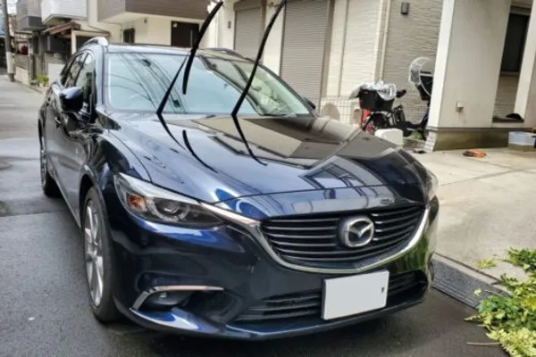 アテンザの車検で代車(CX-30)を借りる
