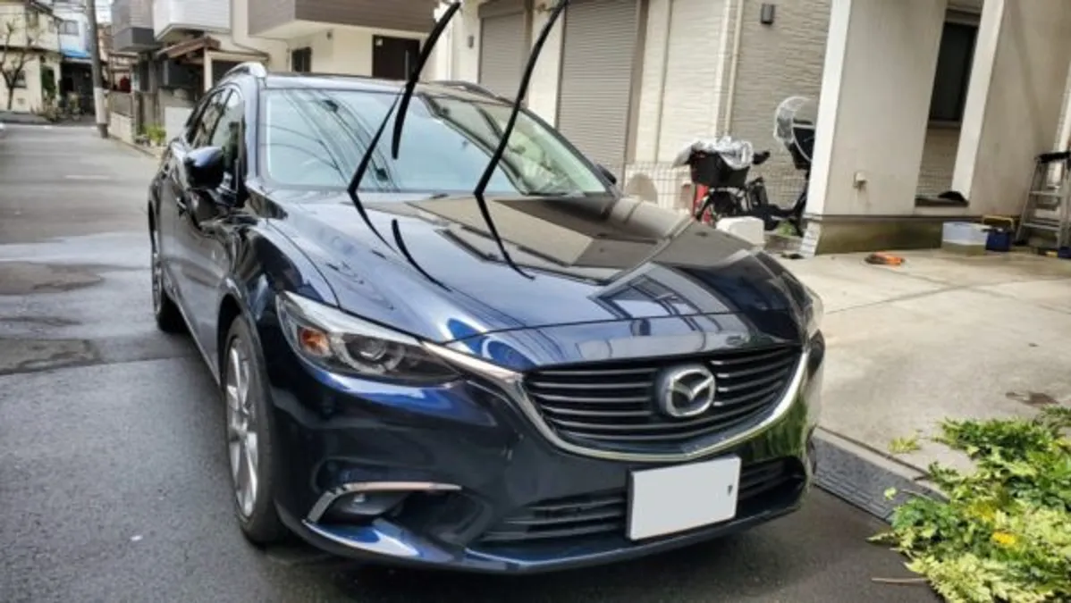 アテンザの車検で代車(CX-30)を借りる
