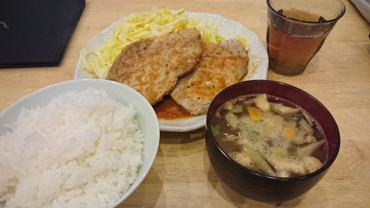 【本日のエサ】トンテキにしてみました。