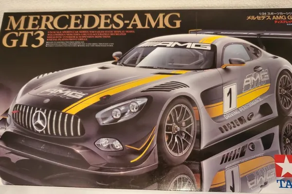 【プラモ製作記】タミヤ 1/24 メルセデスAMG GT3 #1