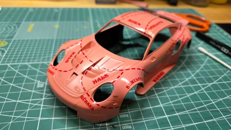 フロントのフェンダーあたりは肩ロース