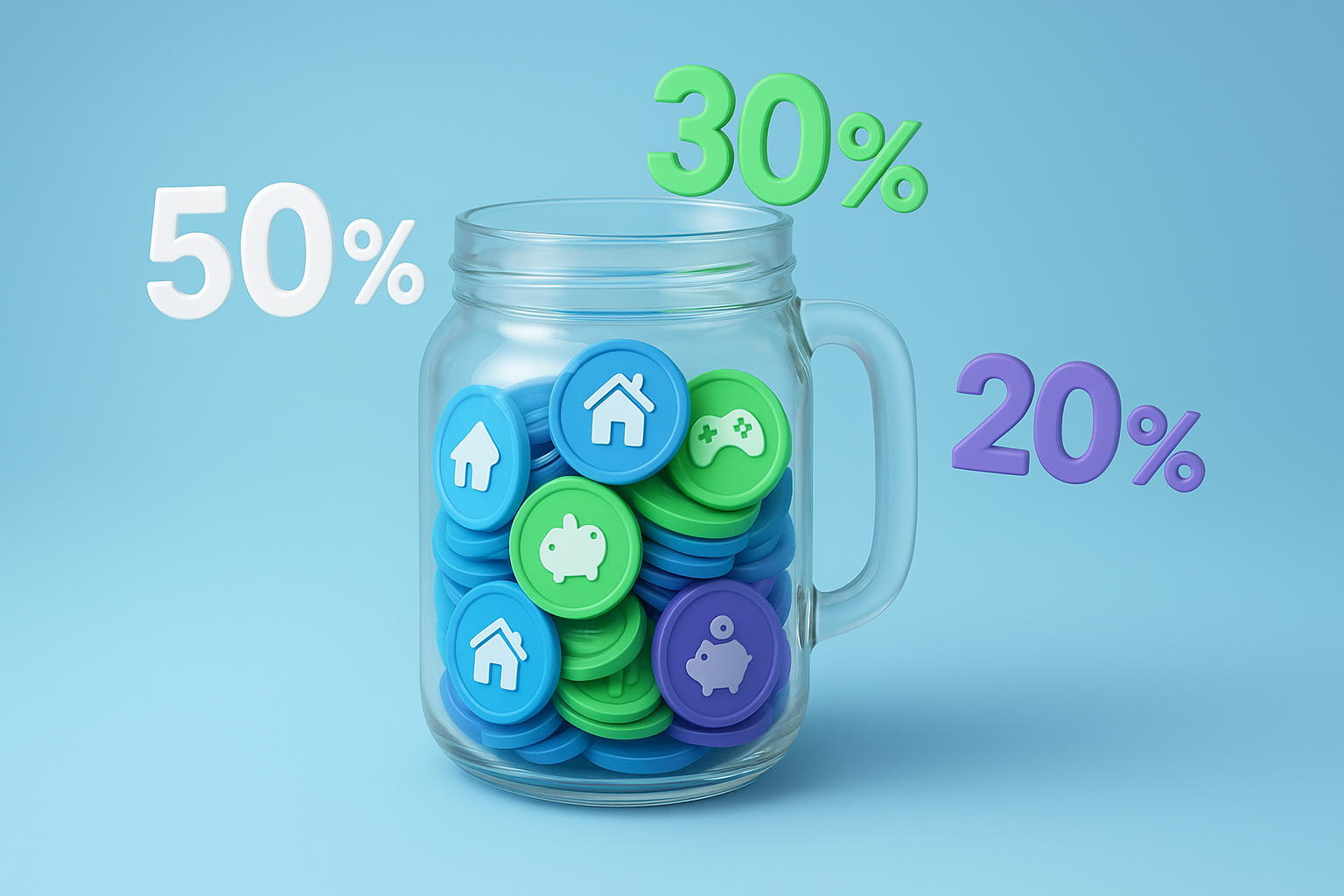 null MÉTODO 50/30/20: LA REGLA SENCILLA PARA MEJORAR TUS FINANZAS