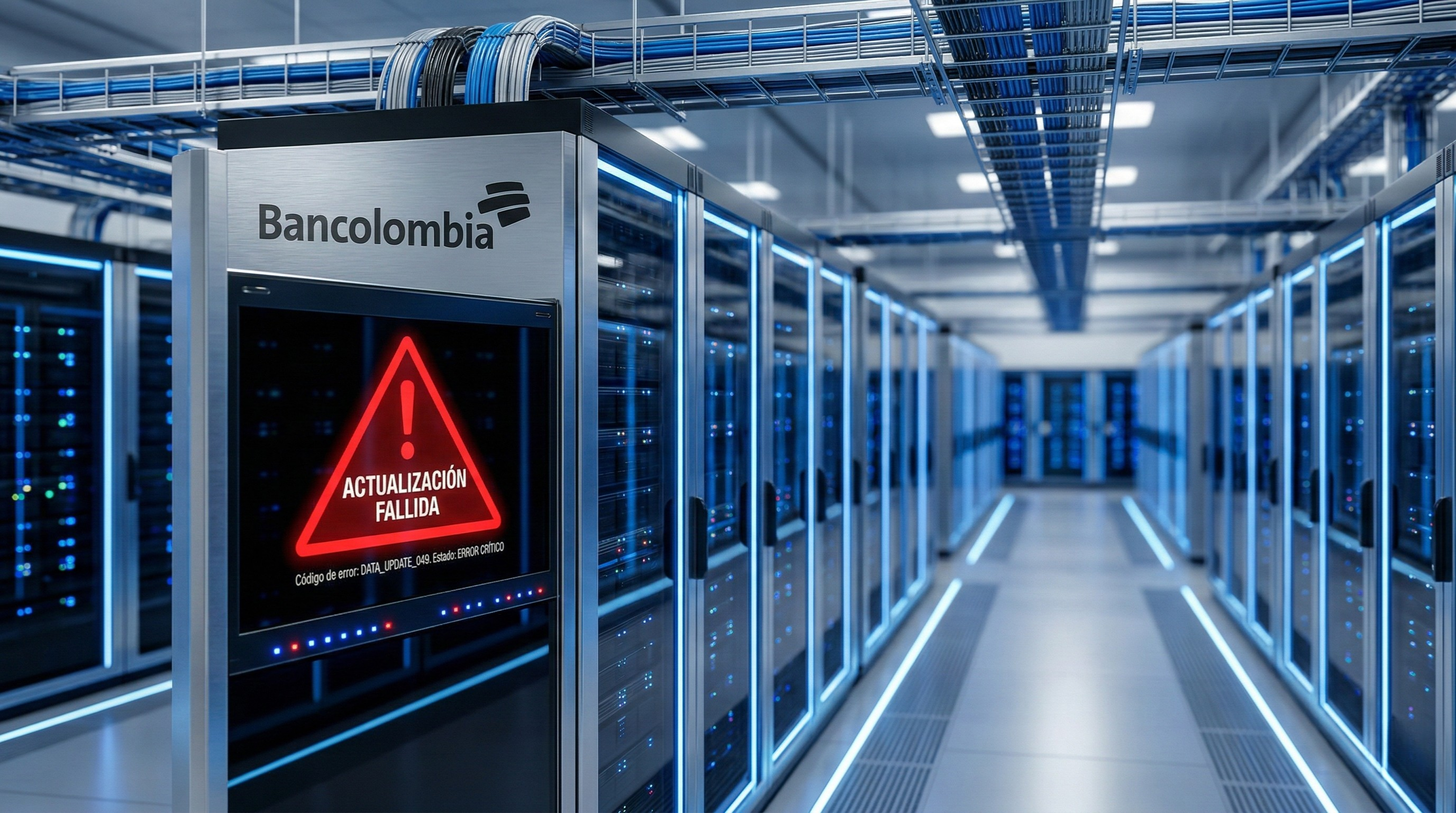 ¿CANSADO DE LAS CAÍDAS DE BANCOLOMBIA? DESCUBRE POR QUÉ FALLA Y 3 OPCONES PARA PROTEGER TU PLATA.