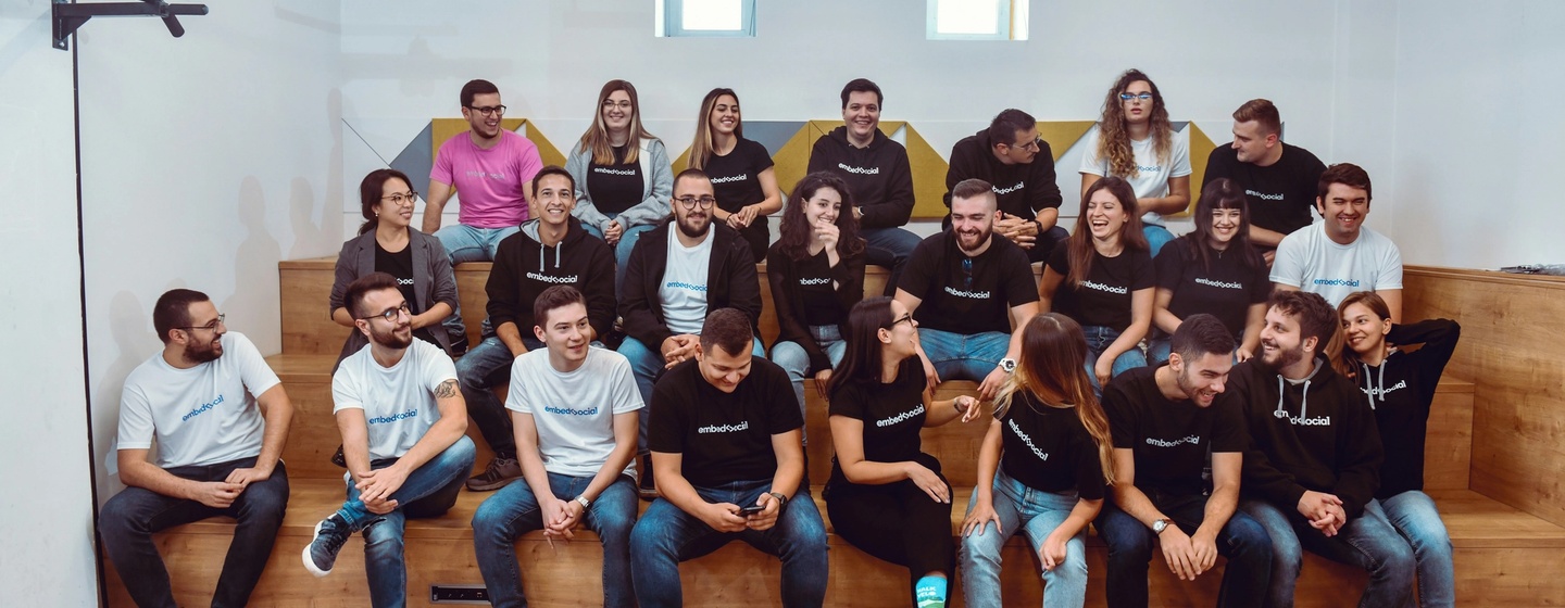 People sitting down together and talking