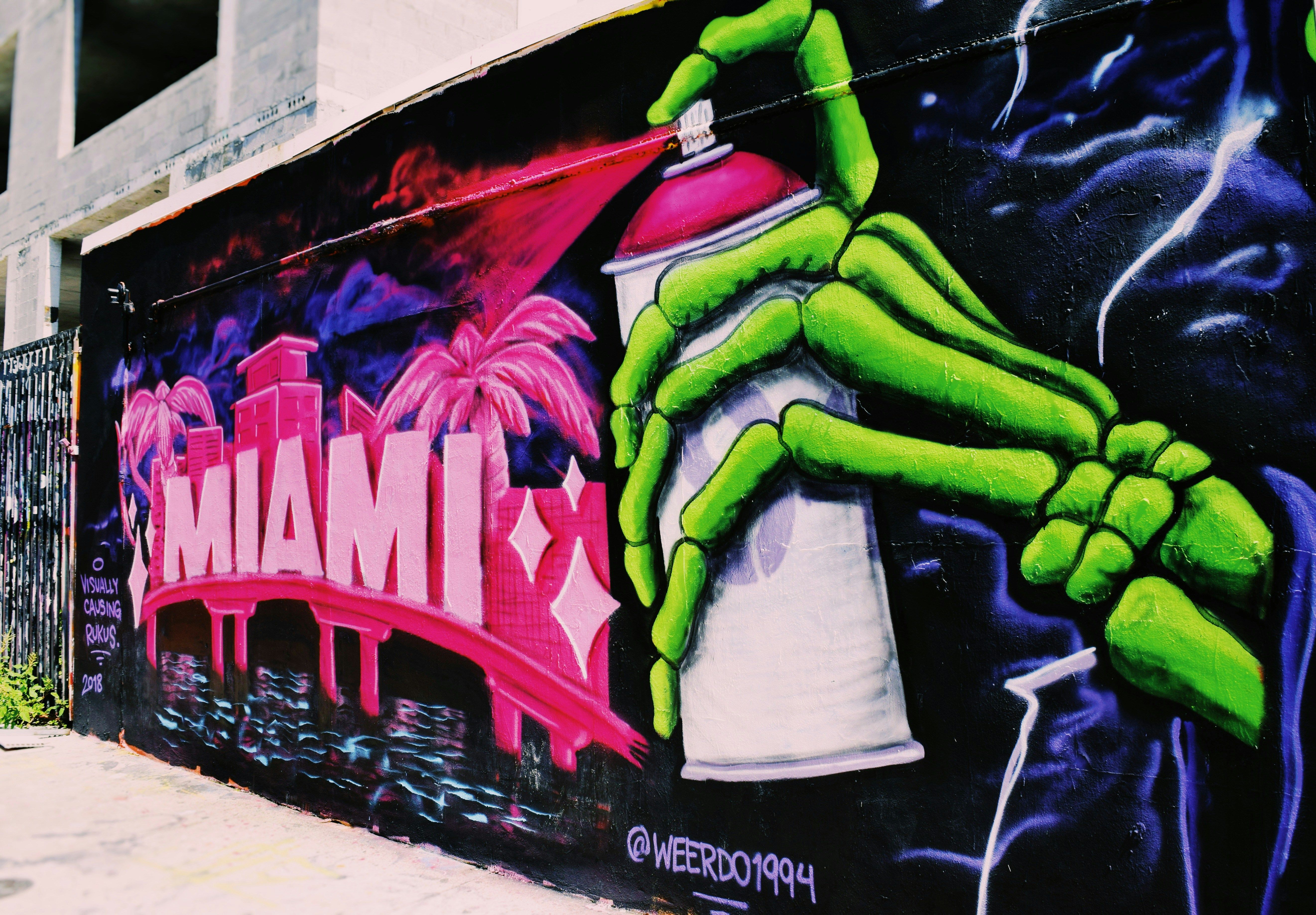 Wnywood walls in Miami