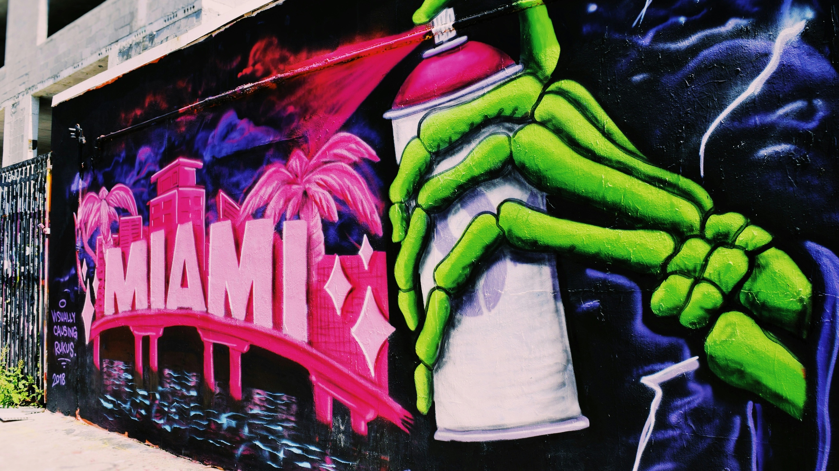 Wnywood walls in Miami