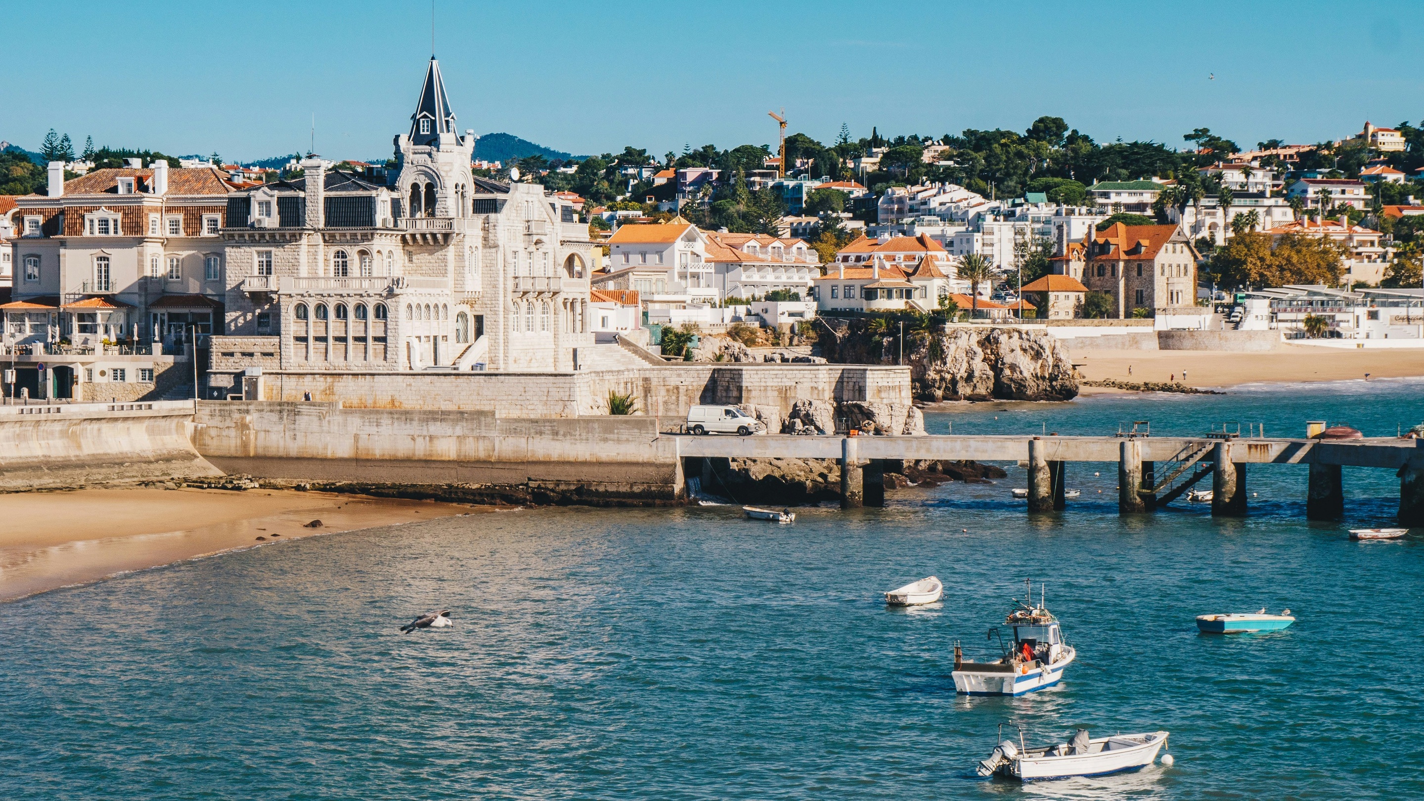 The harbor of Cascais, Portugal