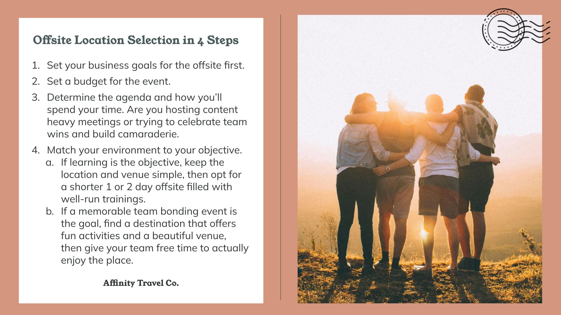 ATC Offsite Location Selection Guide