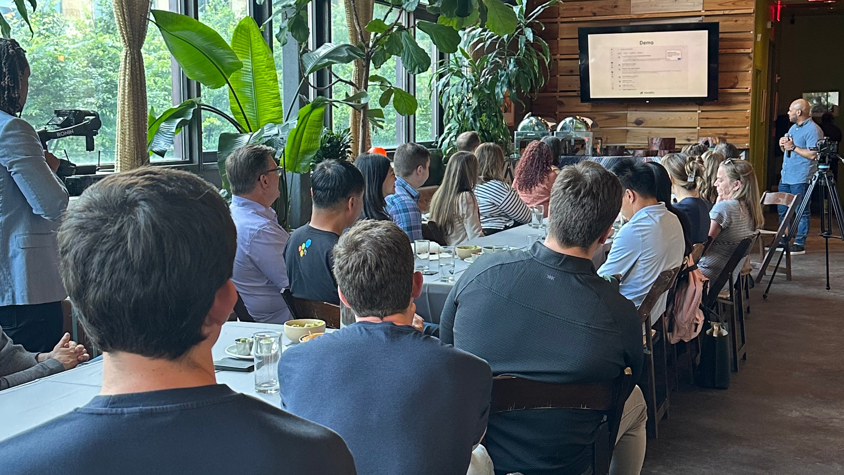 Client dinner and demos in Austin, TX