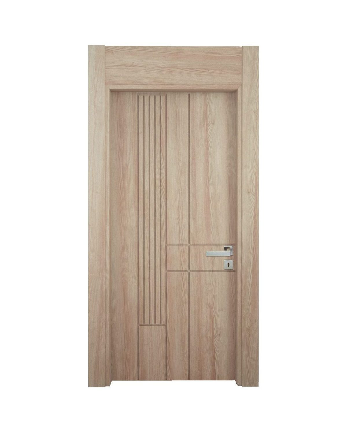 Decouvrez la Porte PVC 256, une porte interieure elegante et personnalisable concue pour les proj...