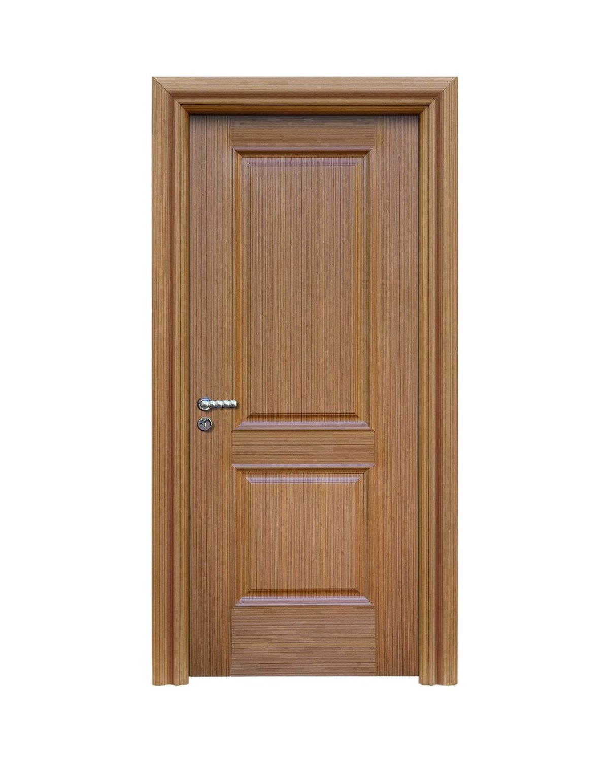 Decouvrez la Porte en Bois Naturel 334, une porte interieure elegante et personnalisable concue p...