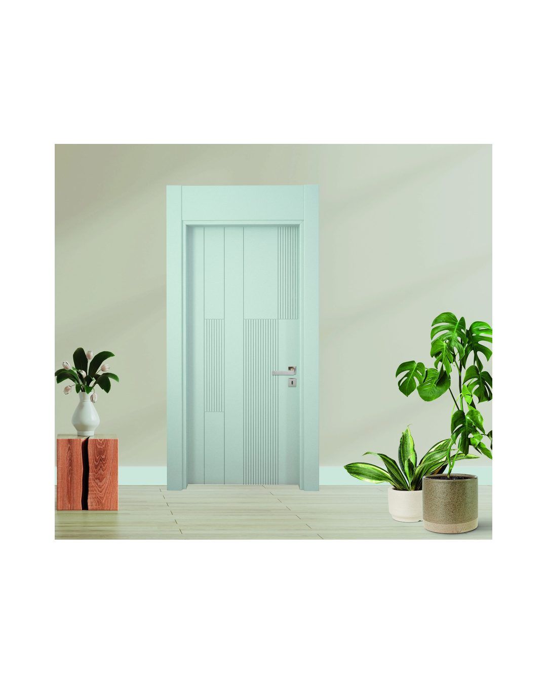 Decouvrez la Porte Laquee 181, une porte interieure elegante et personnalisable concue pour...