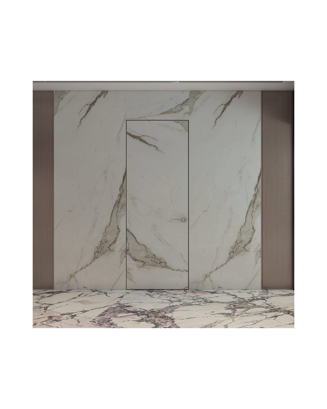 Decouvrez la Porte Invisible 280, une porte interieure elegante et personnalisable concue po...