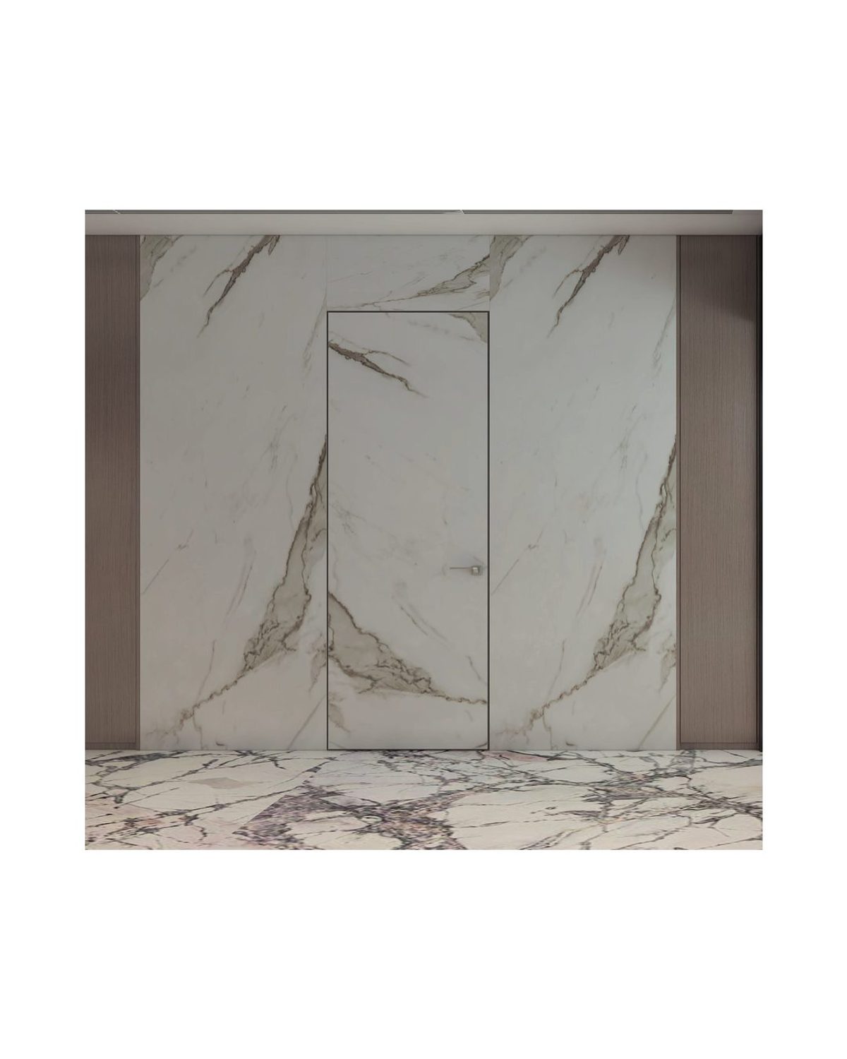 Decouvrez la Porte Invisible 280, une porte interieure elegante et personnalisable concue pour le...