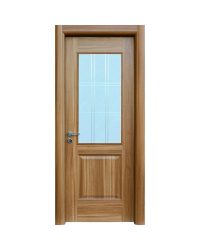 Decouvrez la Porte en Bois Naturel 335, une porte interieure elegante et personnalisable concue p...