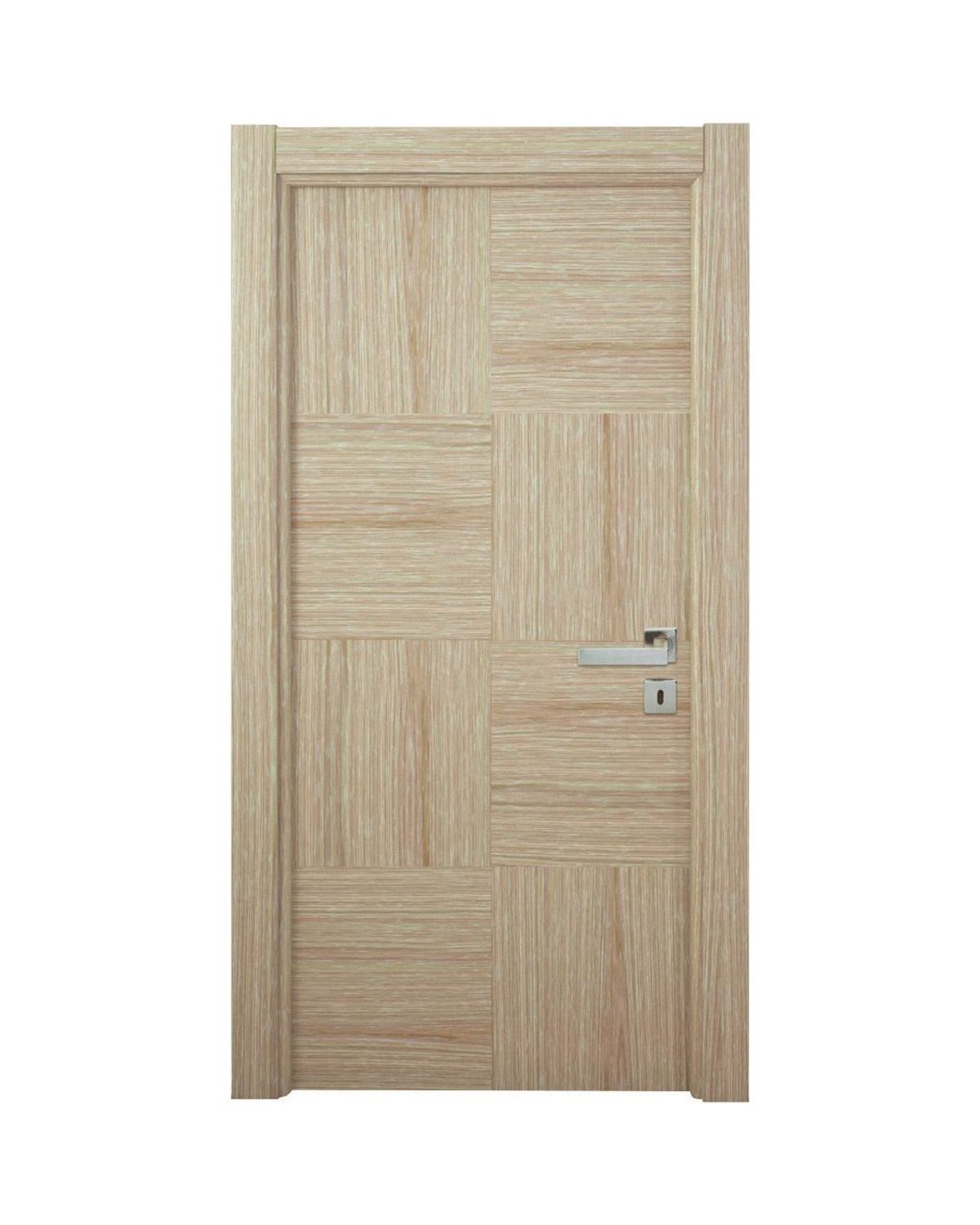 Decouvrez la Porte en Bois Naturel 316, une porte interieure elegante et personnalisable concue p...