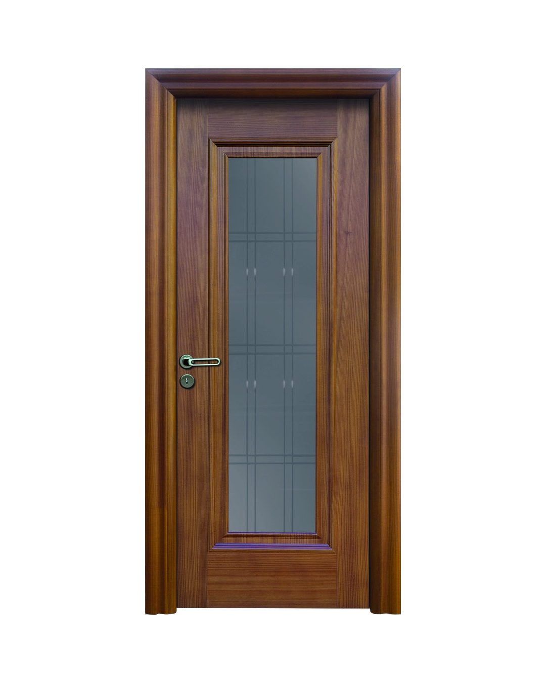 Decouvrez la Porte en Bois Naturel 321, une porte interieure elegante et personnalisable con...