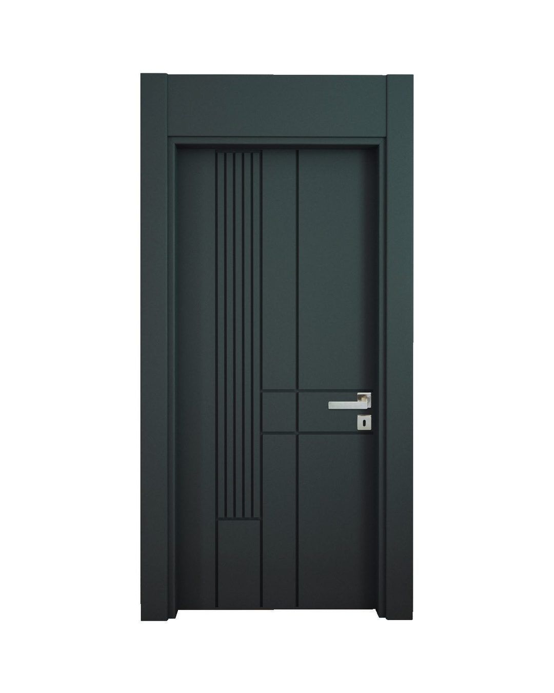 Decouvrez la Porte PVC 255, une porte interieure elegante et personnalisable concue pour les...