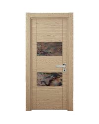 Decouvrez la Porte en Bois Naturel 301, une porte interieure elegante et personnalisable concue p...