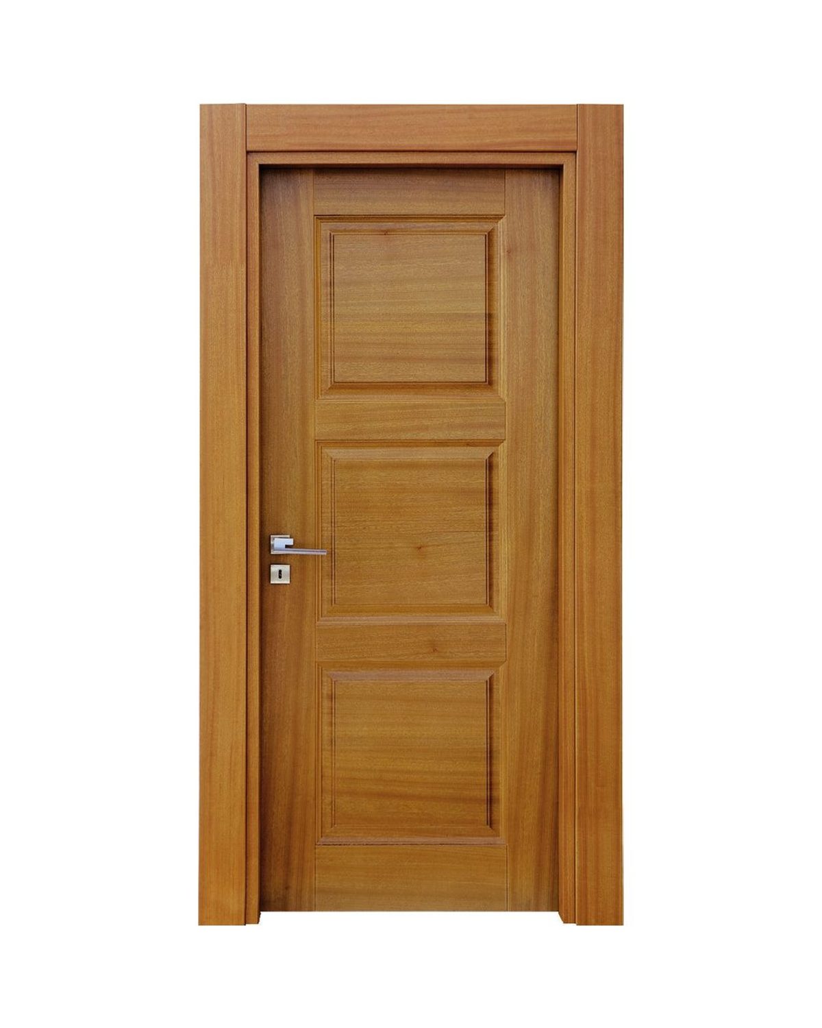 Decouvrez la Porte en Bois Naturel 342, une porte interieure elegante et personnalisable concue p...