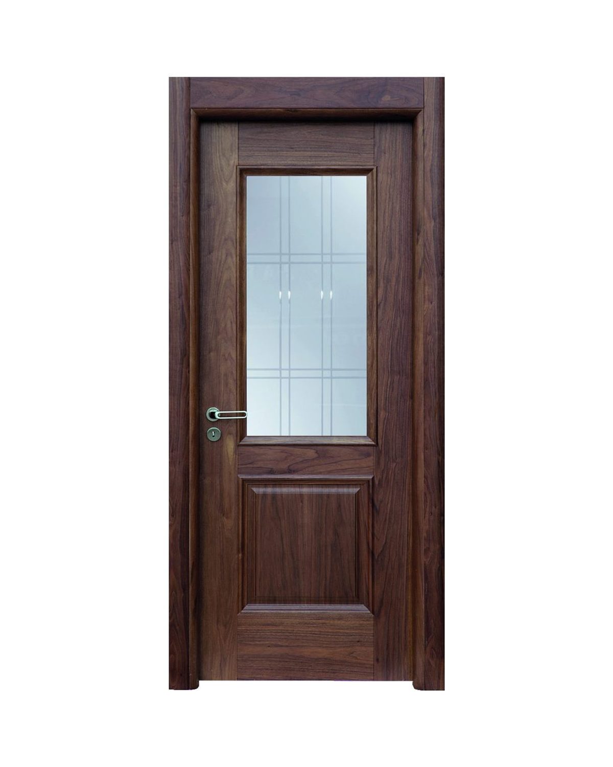 Decouvrez la Porte en Bois Naturel 332, une porte interieure elegante et personnalisable concue p...