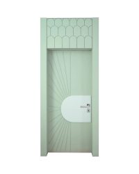 Decouvrez la Porte PVC 221, une porte interieure elegante et personnalisable concue pour les proj...