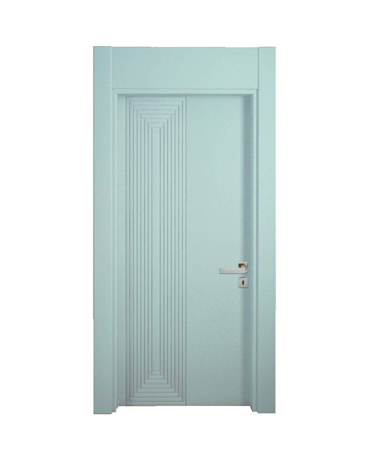 Decouvrez la Porte PVC 261, une porte interieure elegante et personnalisable concue pour les proj...