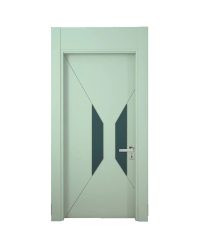 Decouvrez la Porte PVC 243, une porte interieure elegante et personnalisable concue pour les proj...