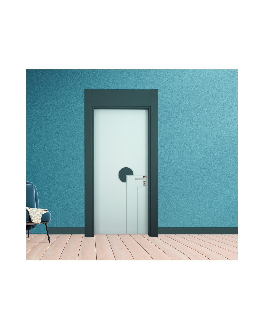 Decouvrez la Porte PVC 230, une porte interieure elegante et personnalisable concue pour les...