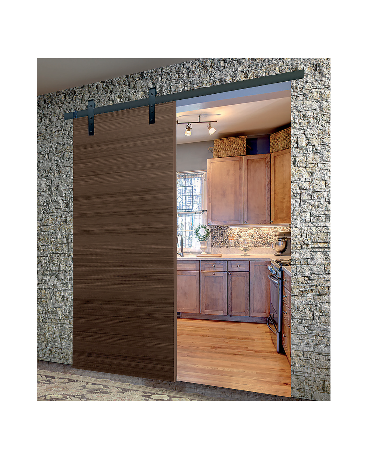 Decouvrez la Porte Coulissante 210, une porte interieure elegante et personnalisable concue pour...