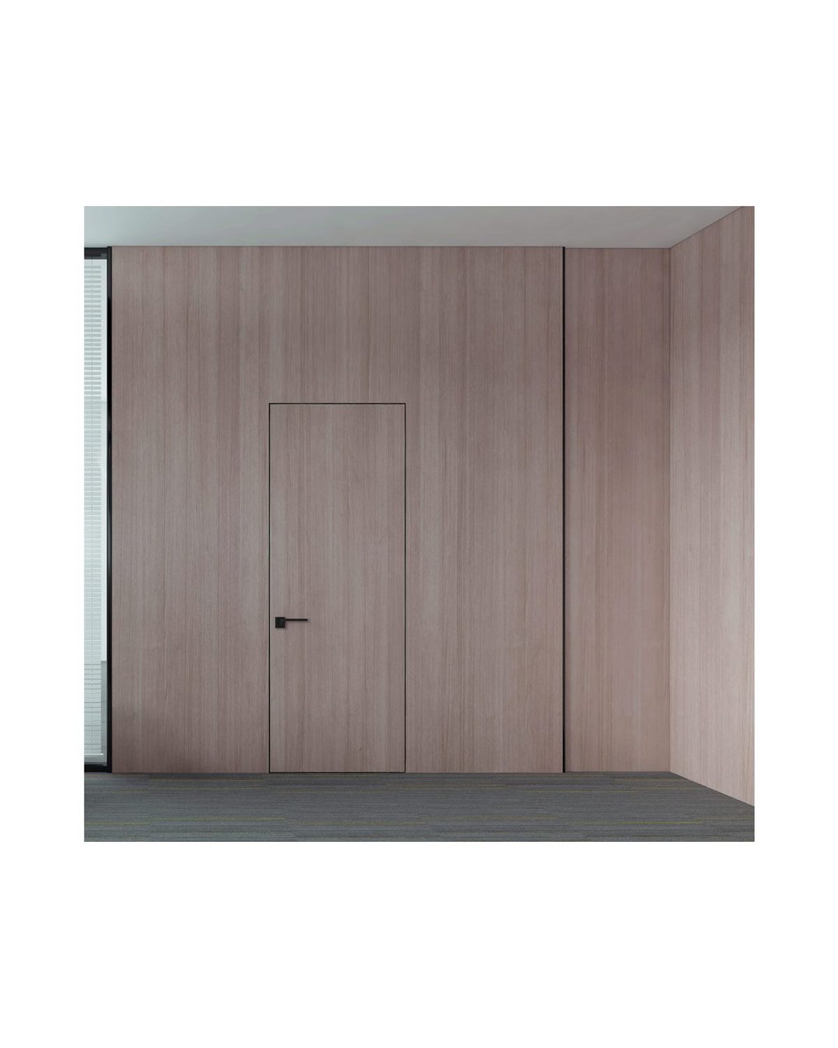 Decouvrez la Porte Invisible 282, une porte interieure elegante et personnalisable concue pour le...