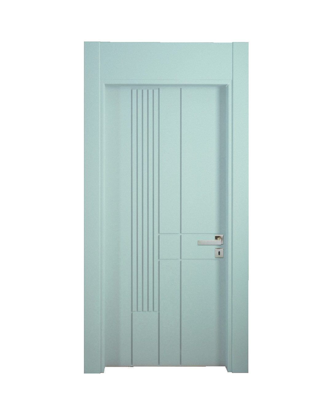 Decouvrez la Porte PVC 254, une porte interieure elegante et personnalisable concue pour les...