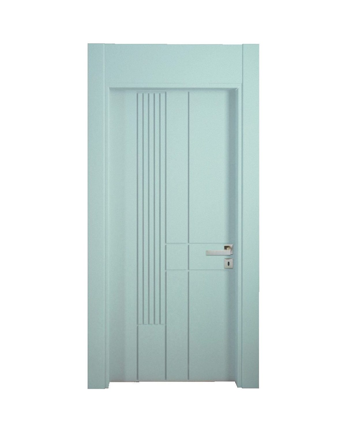 Decouvrez la Porte PVC 254, une porte interieure elegante et personnalisable concue pour les proj...