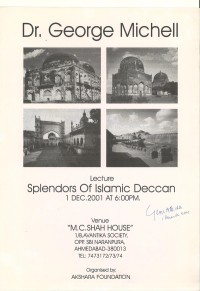 George Michell 2001 poster