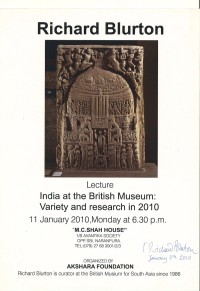 Richard Blurton 2010 poster