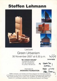 Steffen Lehmann 2007 poster