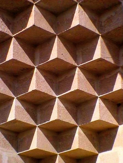 Temple block geometry