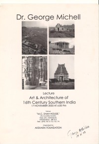 George Michell 2003 poster