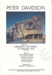 Peter Davidson 2002 poster